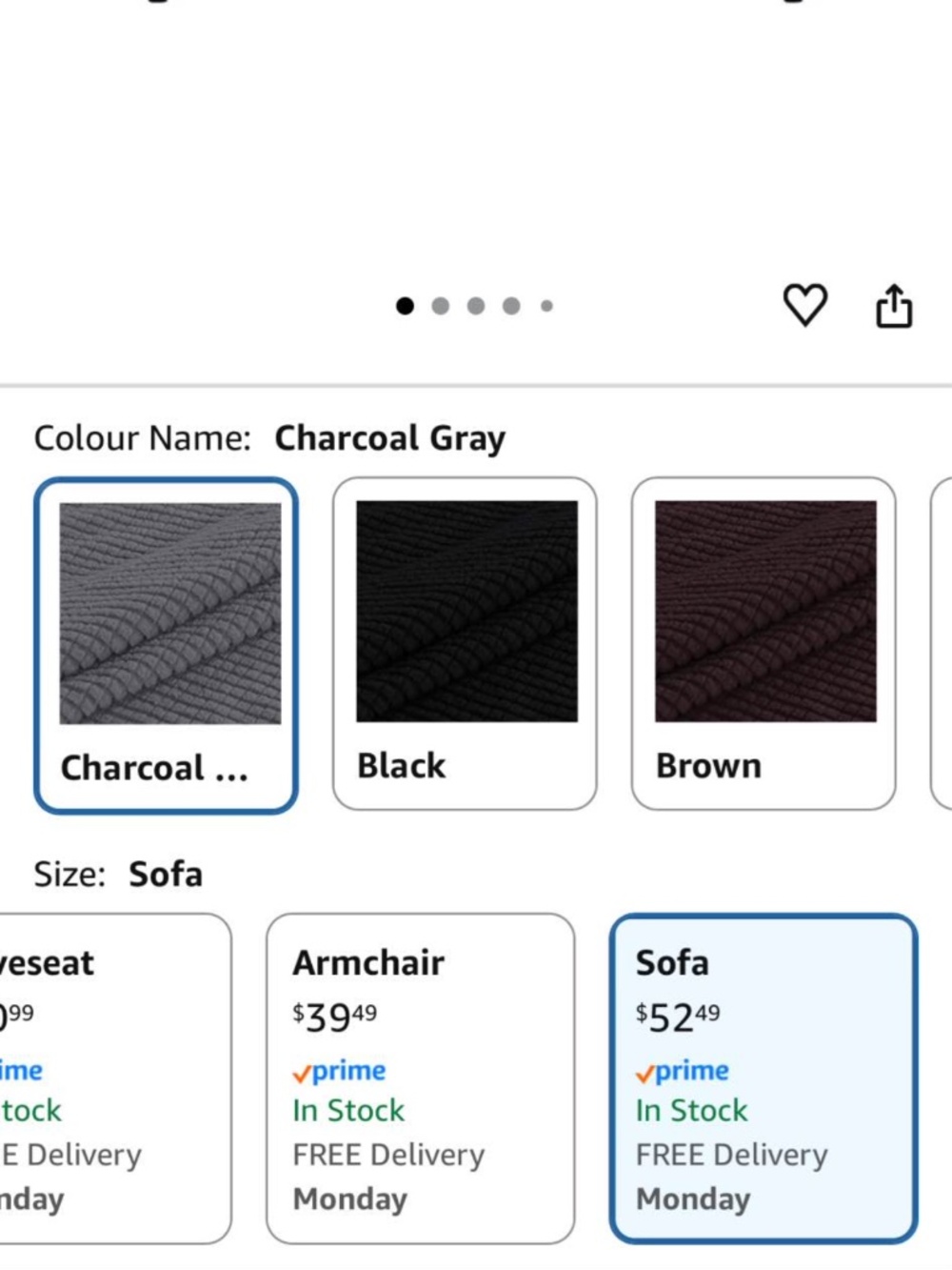 Couch Cover Set